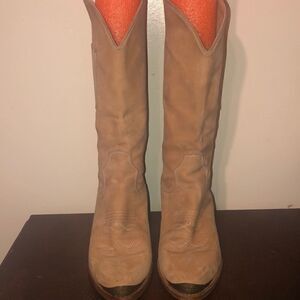 Vintage Zodiac  Suede Leather Boots